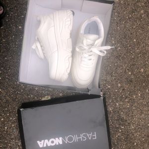 Fashion Nova platform sneakers